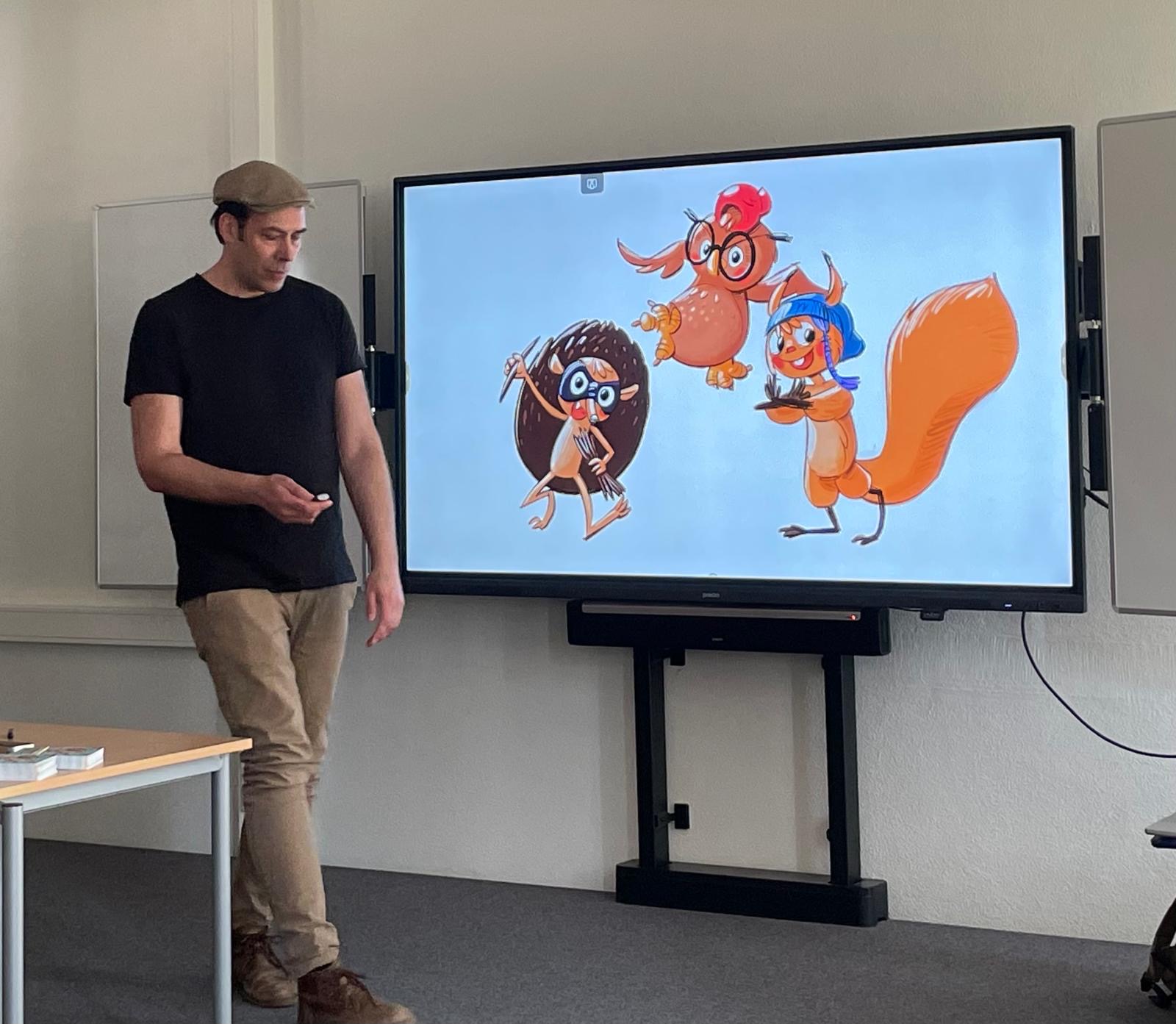 Interaktive Autorenlesung mit Michael Mantel
