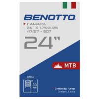 -@ Camara Benotto 24x 1.75/2.125 Montaña VA 33mm Cajita $78MXN CAMBTT0013