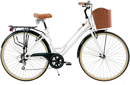 # BICICLETA HIBRIDA URBAN BLANCA DAMA 1.1 R700c 7 VELOCIDADES ALUMINIO NP 015660 $10,350 MXN