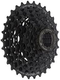 -$Casette de Piñones SHIMANO TOURNEY  CS-HG31 8P 11/34D NEGRO $465MXN NP1090009
