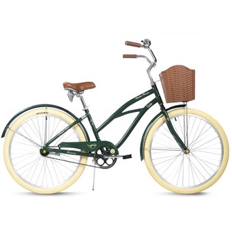 # BICICLETA R26 TURBO MALIBU VERDE 1 VELOCIDAD. (ALUMINIO) NP 15912 $8,500 MXN