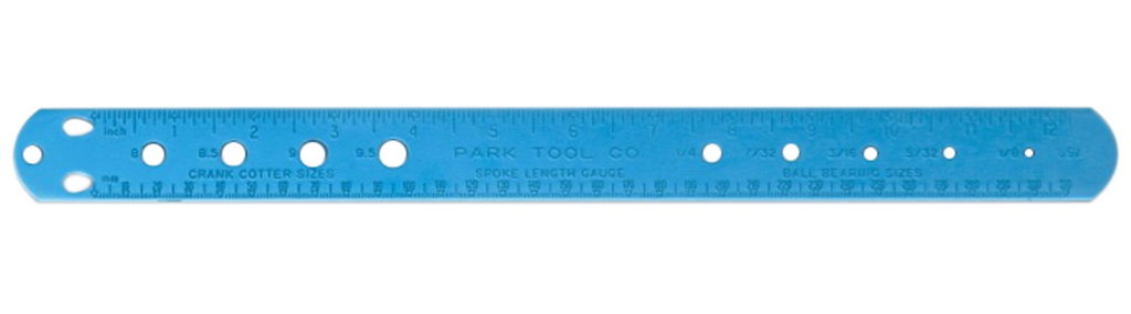 -$Regla Park tool para medicion de rayos, baleros y alfileres SBC-1 $285 MXN RGLPKT0007