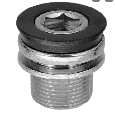 --+ Tornillo Allen Hueco para palanca de multiplicación con tapa plástica Sunrace M15 BAI08 $120MXN NP TORSUN0010