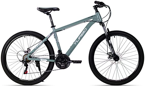 # BICICLETA TURBO TX 9.3 R29 24 VELOCIDADES SHIMANO ALTUS, GRIS ALUMINIO DDH NP 015889 $17,450 MXN