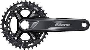 -$MULTIPLICACION SHIMANO DEORE FC-4100-2  10 VEL INT HOLLOWTECH 175MM 36/26D $1,950MXN NP1210025