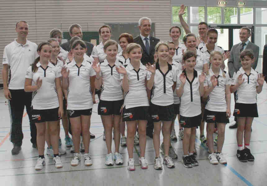 2012 - Ministerpräsident Tillich besucht BvC-Gymnasium