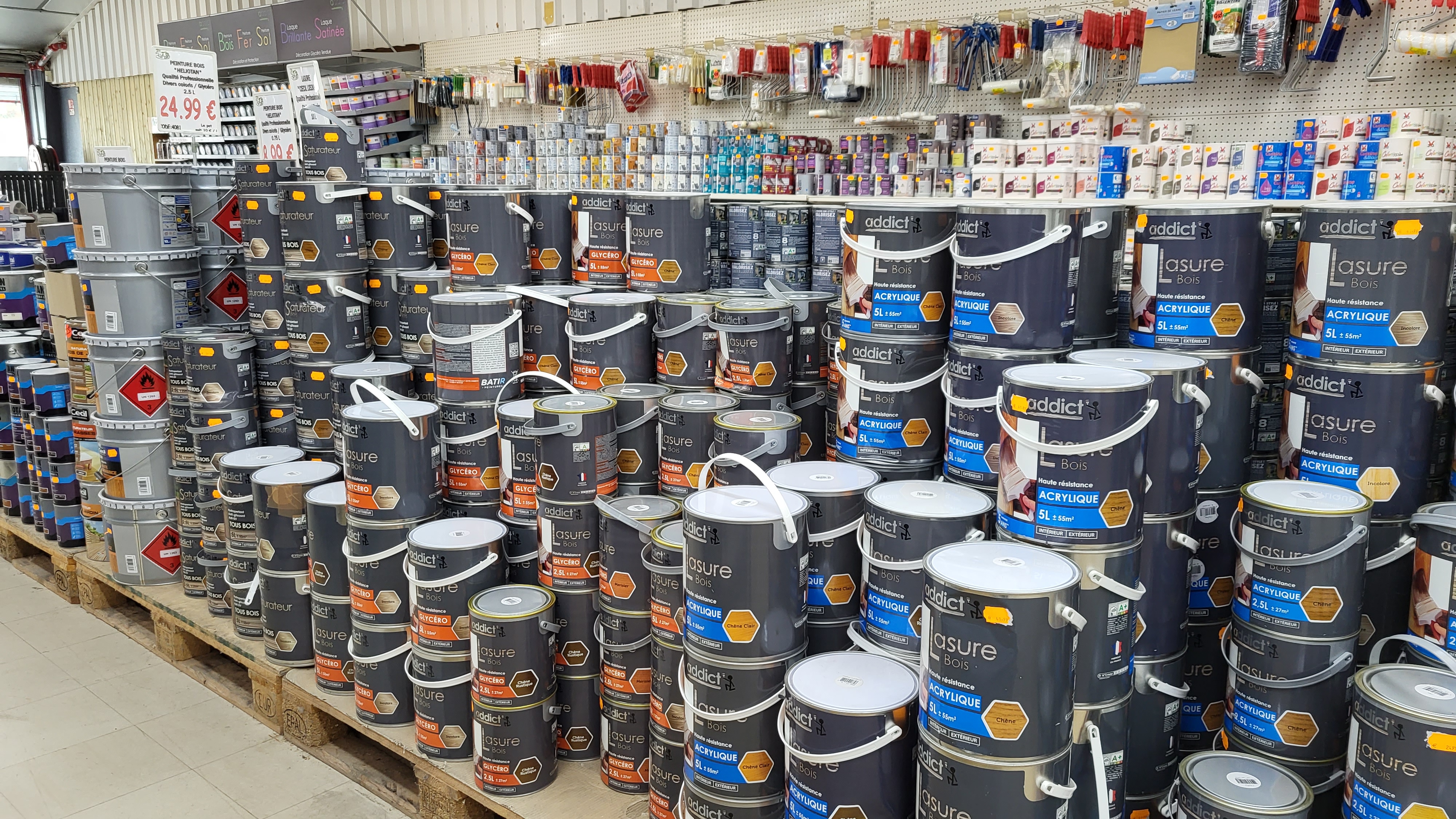 Peinture Lasure Matlots Destockage Materiaux Bricolage A Redon Bretagne