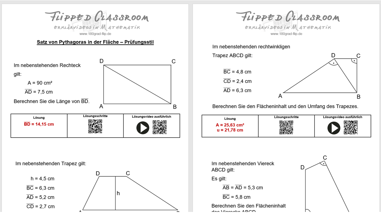 Differenzierung in der Übungsphase