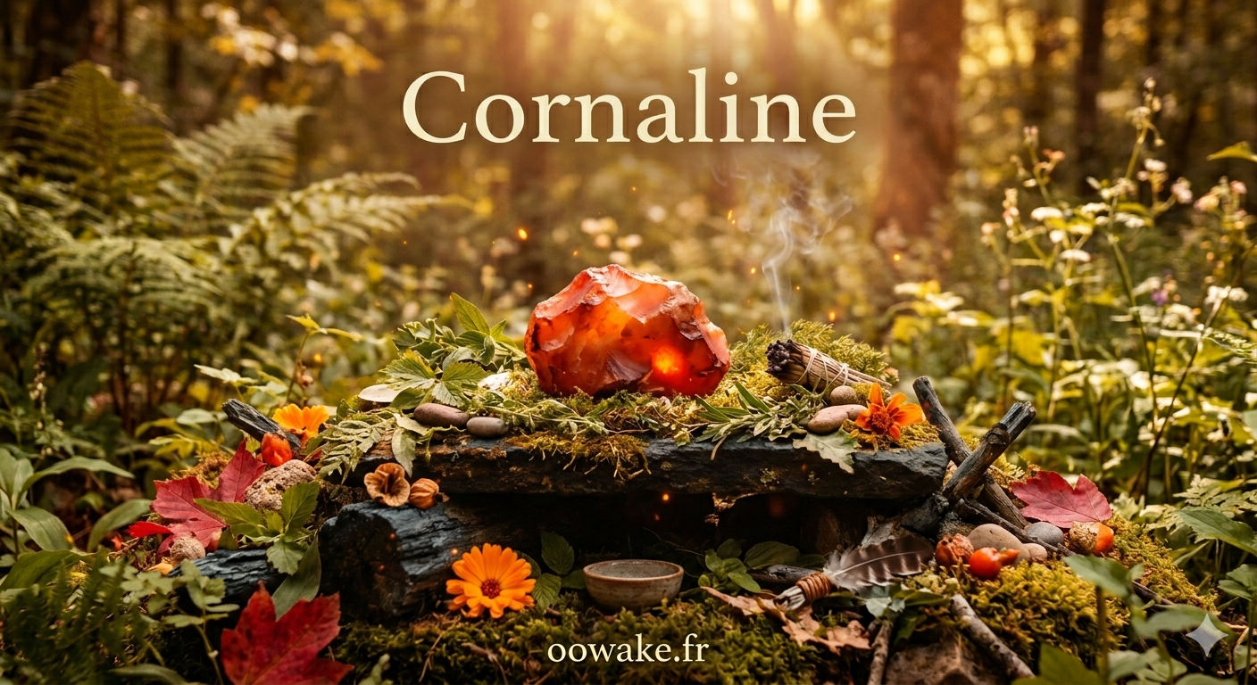 Cornaline – Pierre de vitalité, courage et énergie créatrice