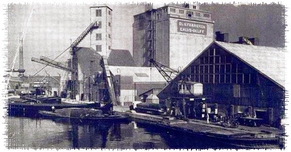 Calvé, Delft, oude foto