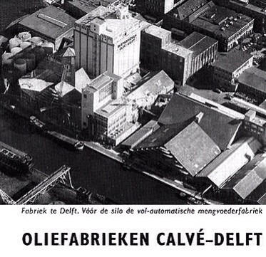 Calvé, Delft, oude foto