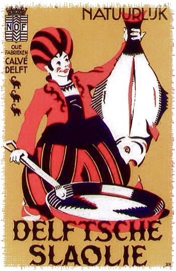 Calvé, Delft, oude foto