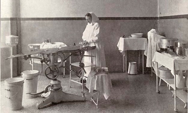 Operatiekamer, Bethel, Delft, oude foto
