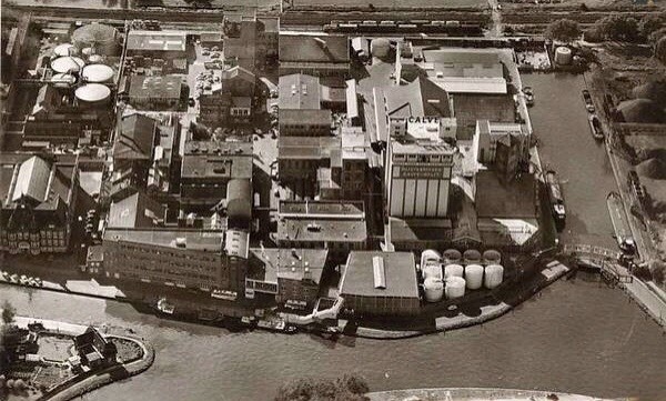 Calvé, Delft, oude foto