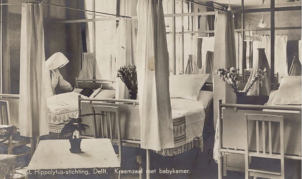 Sint Hippolytusziekenhuis, Delft, oude foto