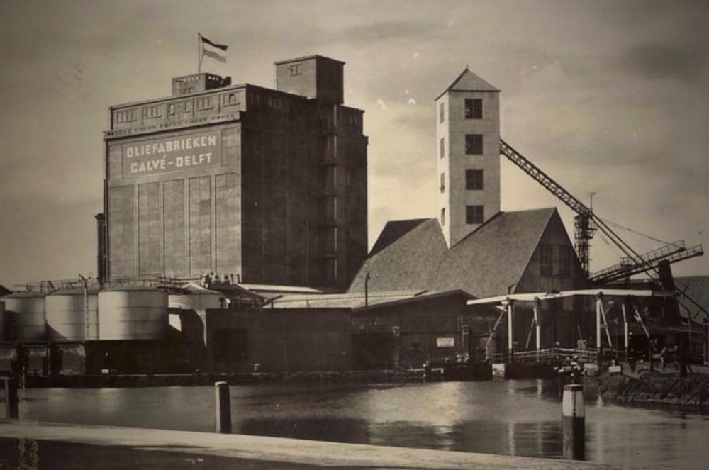Calvé, Delft, oude foto