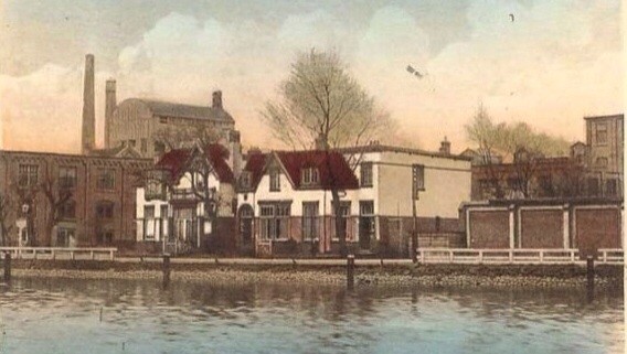 Calvé, Delft, oude foto