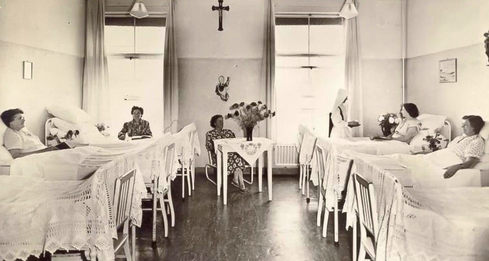 Sint Hippolytusziekenhuis, Delft, oude foto