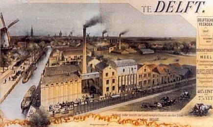 Calvé, Delft, oude foto