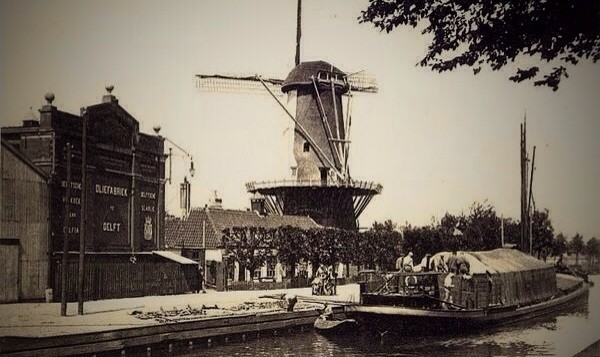 Calvé, Delft, oude foto