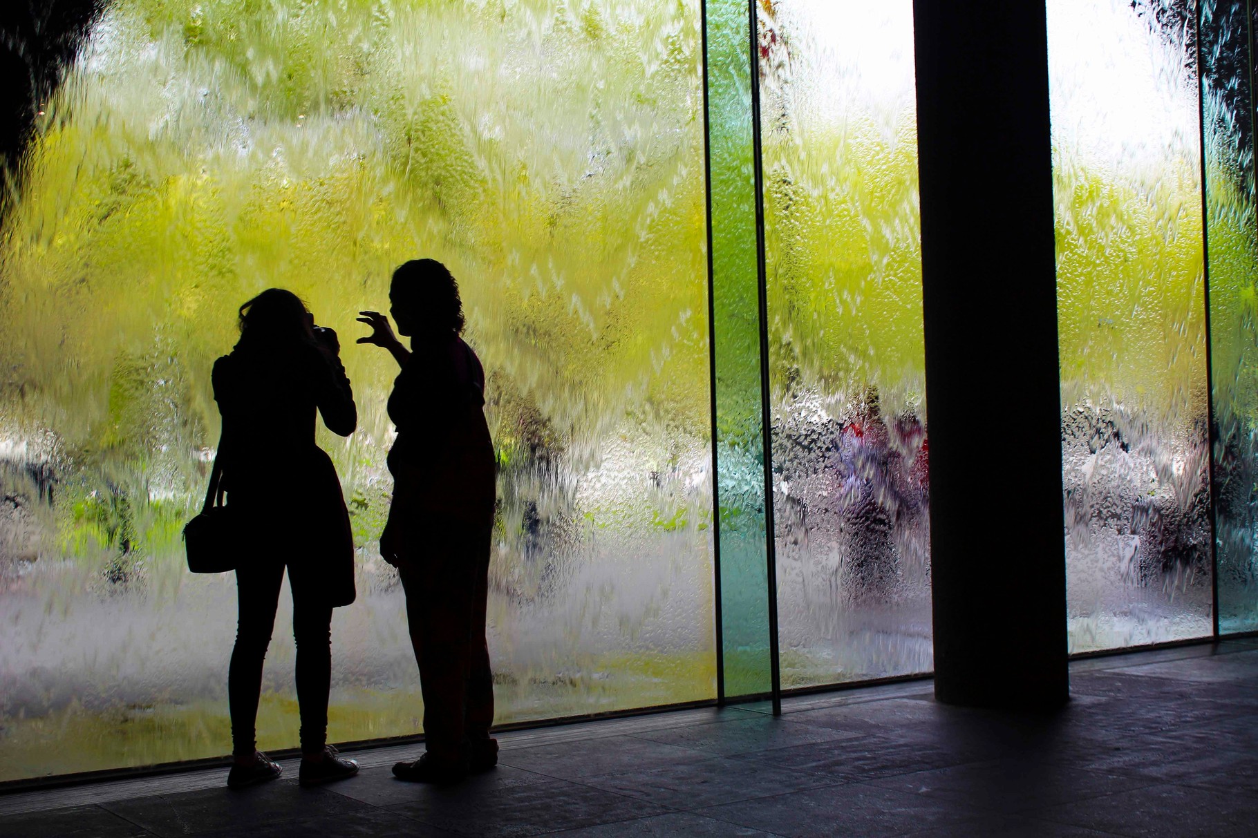 A wall of water in Melbourne- October 2015