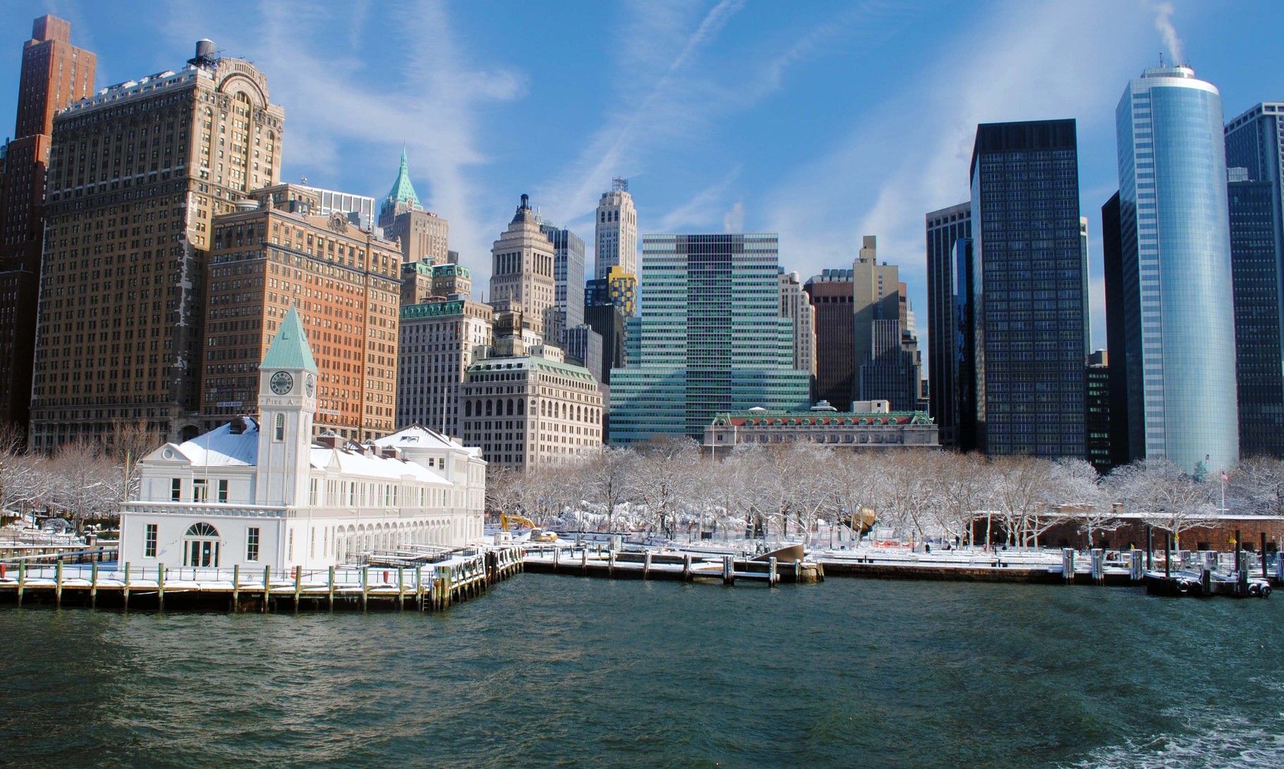 Heading to the Statue of Liberty. NYC- January 2014