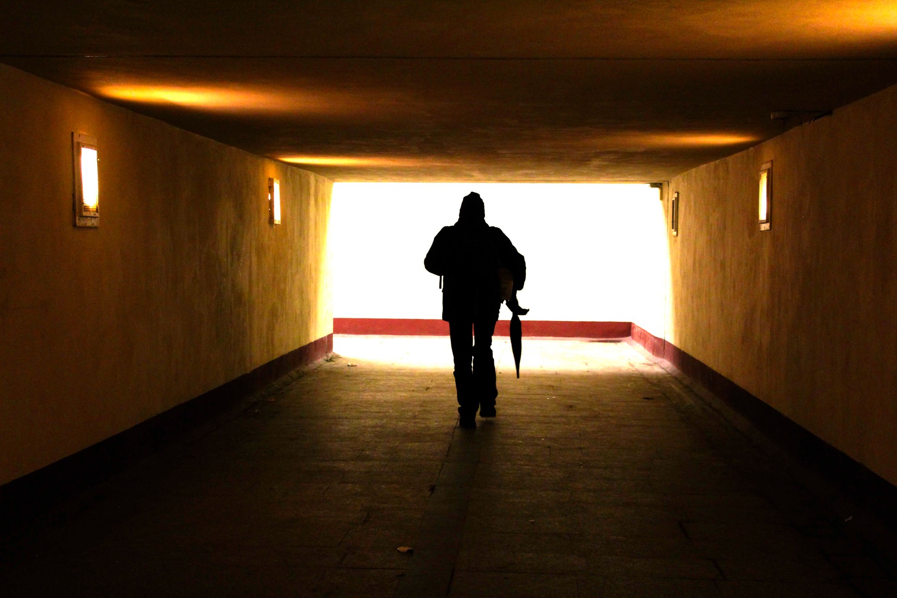 A light at the end of the Tunnel- Warsaw- January 2016 