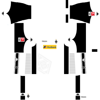 kit dream league soccer 2019 borussia monchengladbach