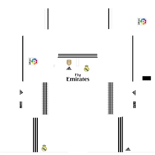 Real Madrid 2018 2019 dlskit Dream League Soccer Kit 2018