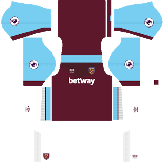 West ham dls kit top