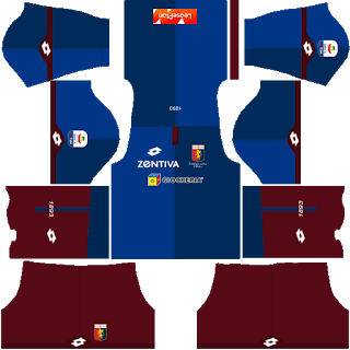 Genoa 2018/2019 - Dlskit - Dream League Soccer Kit 2018 | Dream League Soccer Kit 2019