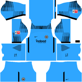 Eintracht Frankfurt 2017 2018 dlskit Dream League Soccer Kit