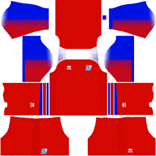 Iceland Islanda 2018 Dlskit Dream League Soccer Kit 2018 Dream League Soccer Kit 2019