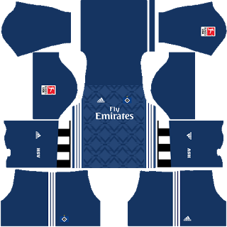 Hamburg 2017/2018 - Dlskit - Dream League Soccer Kit 2018 | Dream League Soccer Kit 2019