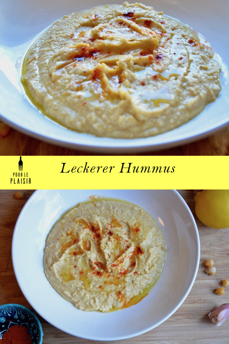 Hummus Rezept, leckerer Hummus in fünf Minuten