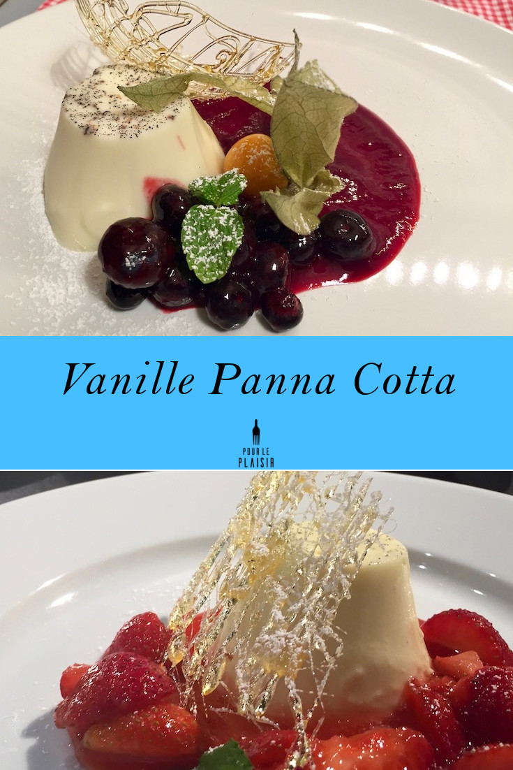 Leckeres Vanille Panna Cotta Rezept