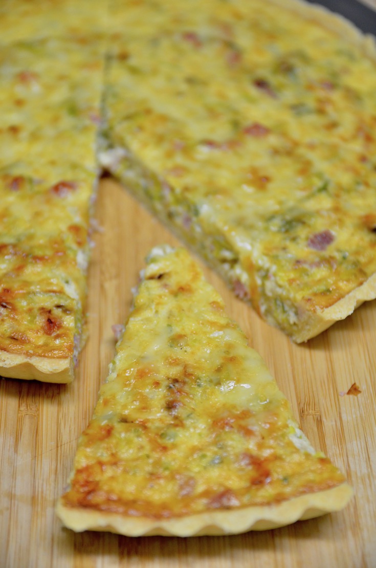 Quiche mit Speck und Lauch - Rezepte auf Youtube | Thomas kocht