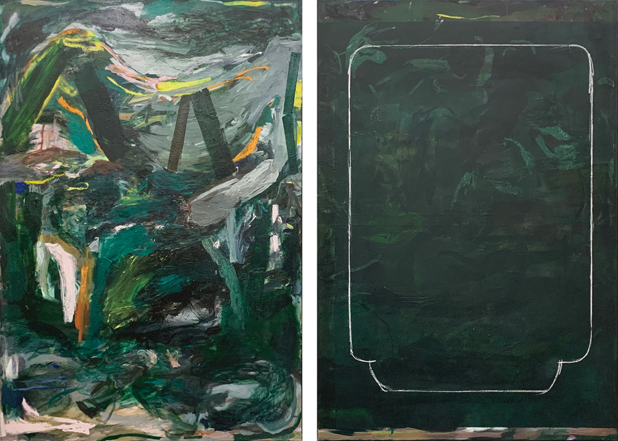 Dasein-im-Hiersein-und-Sosein_2024_Acryl-Lack-und-Oel-auf Baumwolle_200x280-cm