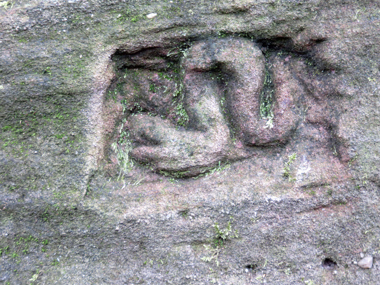 Signature du passage d'une artère tellurique dans un haut lieu (massif Vosgien)