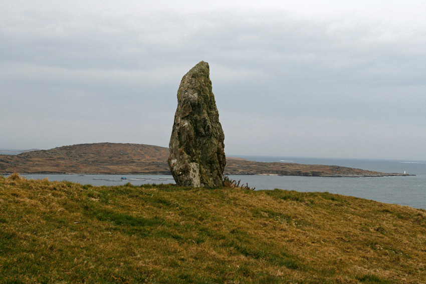 Menhir de la côte ouest Irlandaise