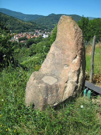 La pierre à accoucher-Environs de Guebwiller (Haut-Rhin)