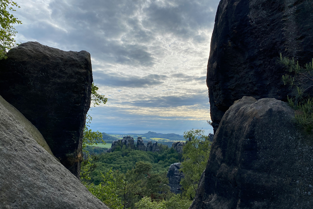 Sächische Schweiz // Felsen mit Aussicht