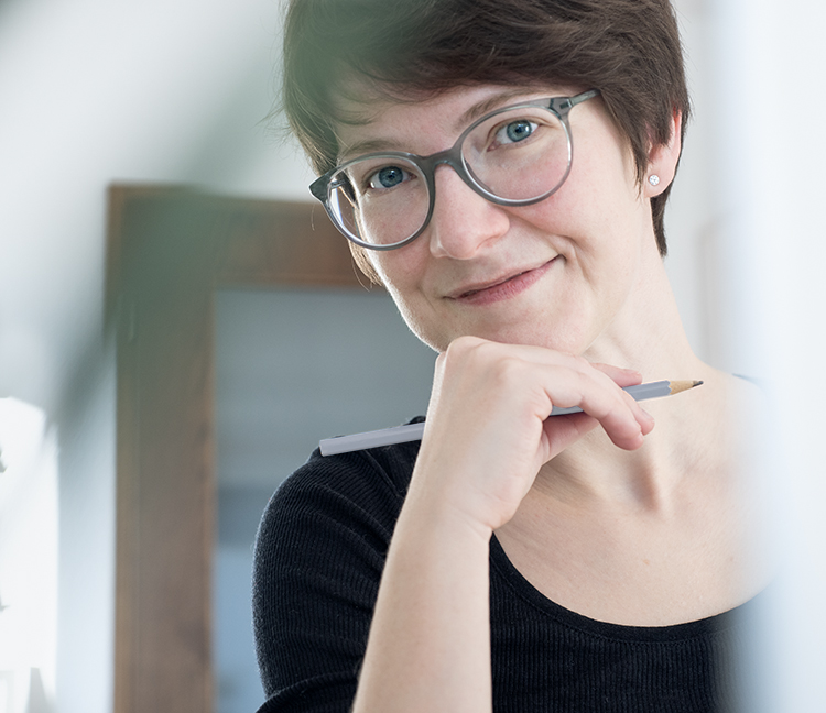 Porträt von Antje Nücklich – Grafikerin, Designerin, Fotografin