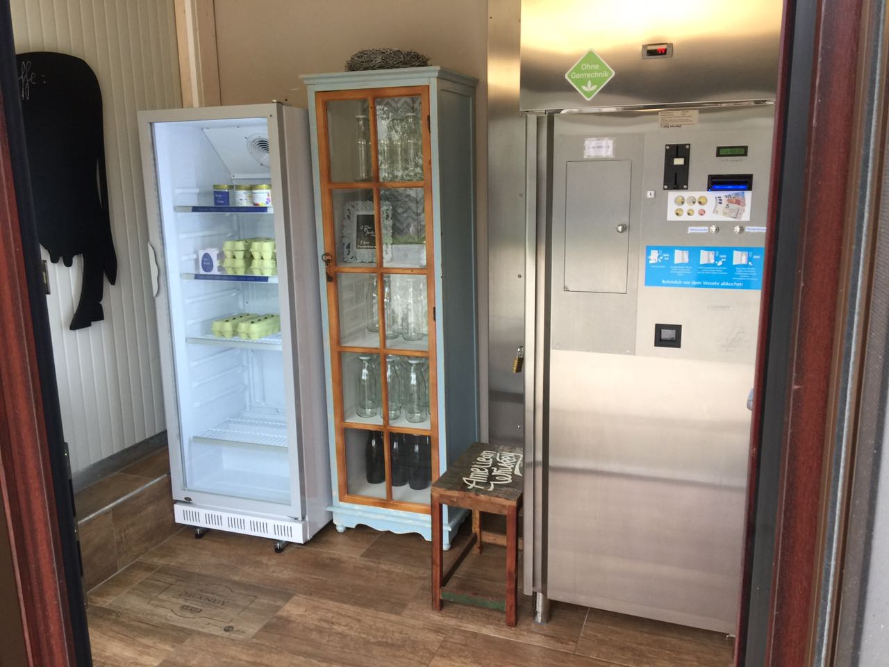 Unsere Milchtankstelle