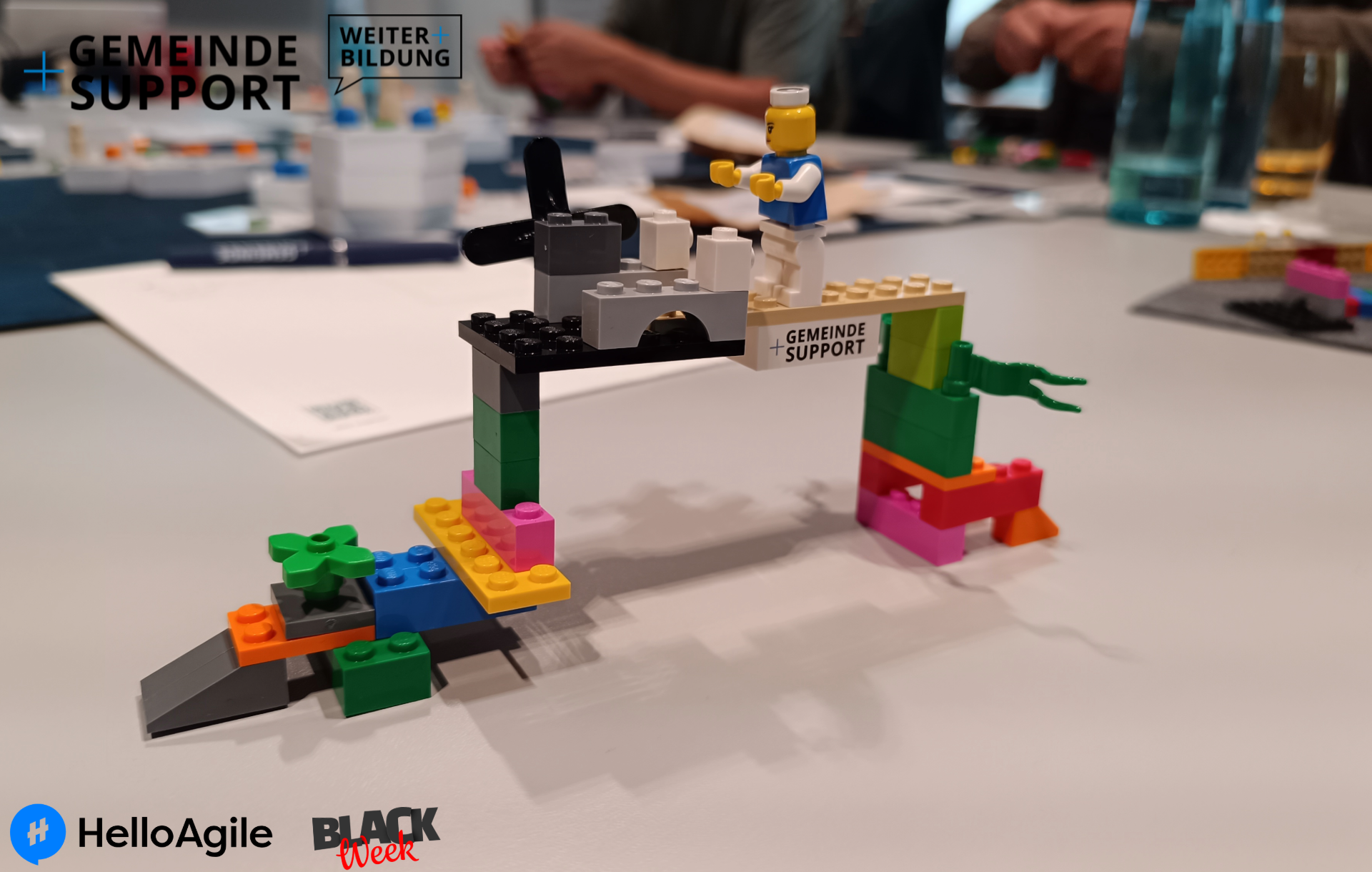 Gemeinde-Support & HelloAgile – Kreative Workshops mit LEGO® SERIOUS PLAY®