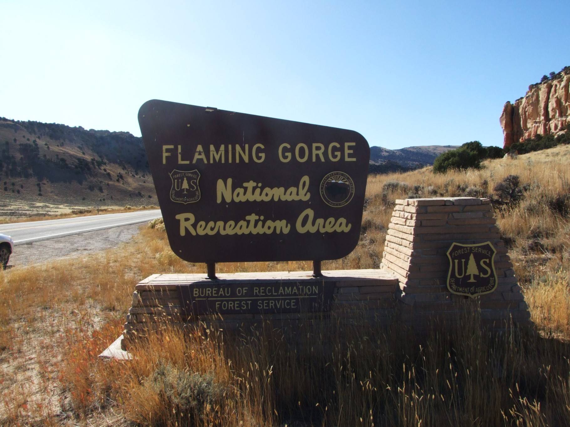 Flaming National Recreation Area Map