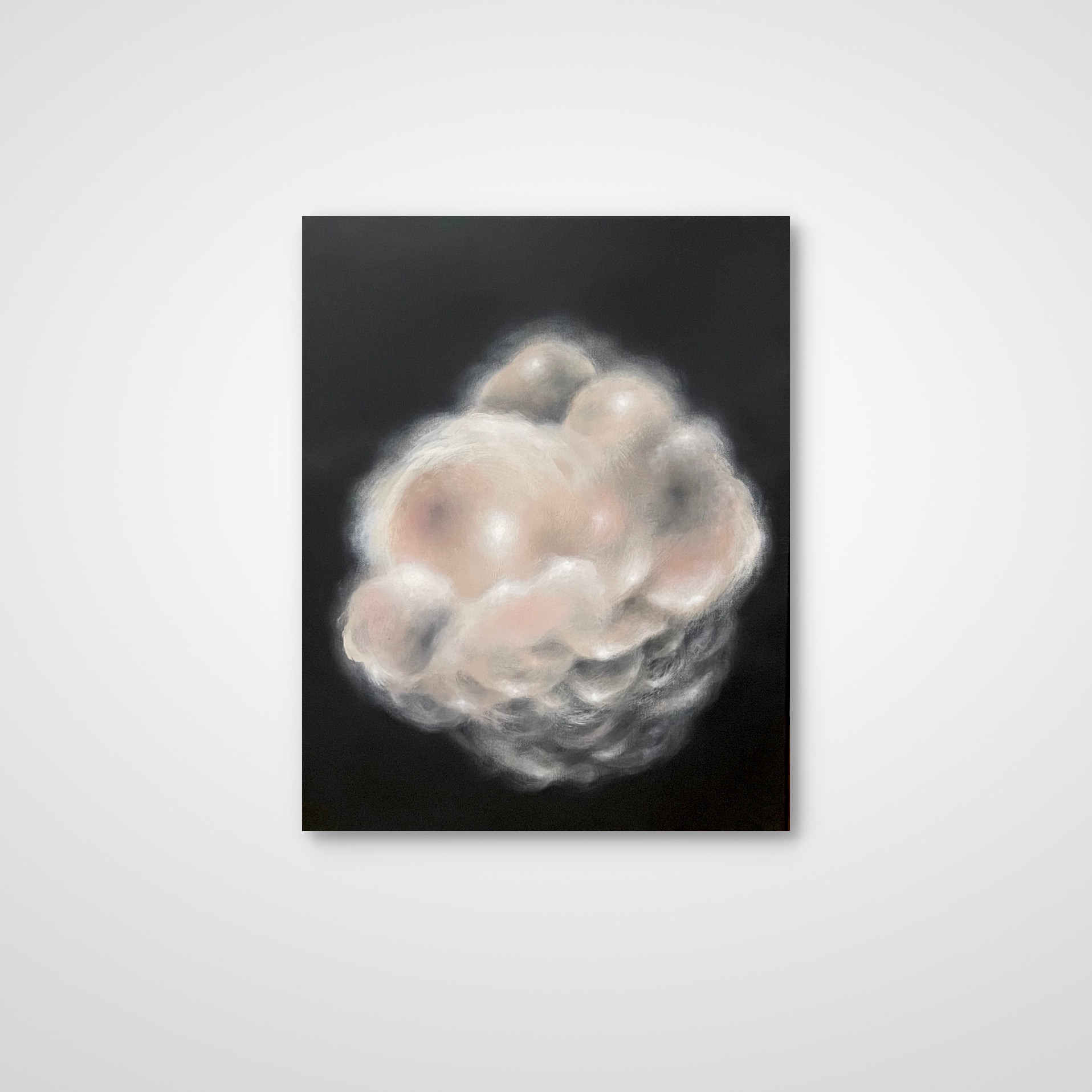 TRANSCENDENCE, acrylic on canvas, 50 x 40 cm, 2025