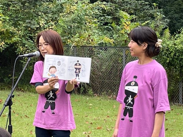 食のイベント 朝霞「イロドリマルシェ2024」で絵本の読み聞かせ