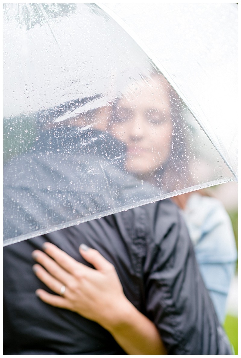 Verlobungsshooting im Regen, Er fragte und sie sagte JA