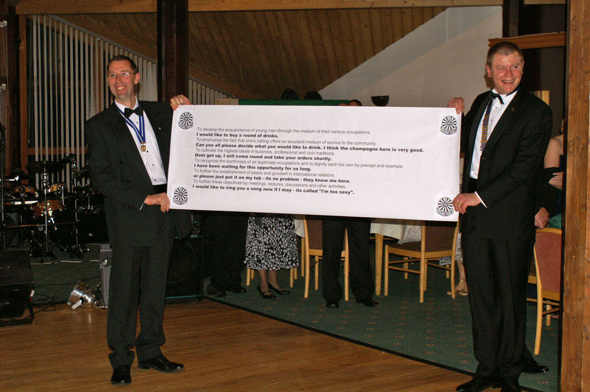 70th Aniversary dinner at Barton golf club 07